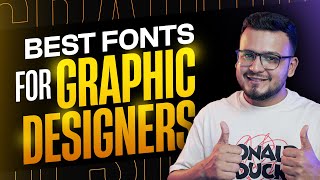 10 BEST Fonts for Graphic Designers in 2023 [upl. by Habas806]