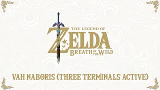 Divine Beast Vah Naboris 3 Terminals Active  The Legend of Zelda Breath of the Wild  EXTENDED [upl. by Eenyaj]