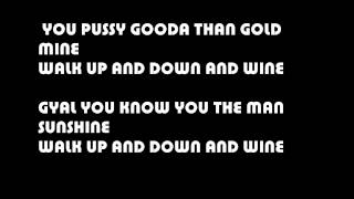 Konshens  Walk and Wine Lyrics DancehallLyrics [upl. by Kammerer]