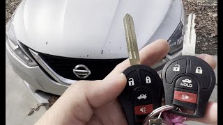 How to add cut key amp program remote fob on 2016 Nissan Sentra  Autel IM508 success  Xtool D8 Fail [upl. by Shepard]