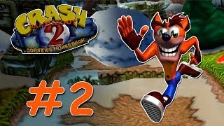 CRASH BANDICOOT 2 2  Matando o primeiro boss [upl. by Anoy]