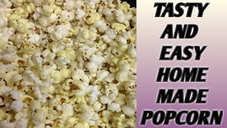 TASTY POPCORN RECIPE  HERBALS KITCHEN [upl. by Zetrok]