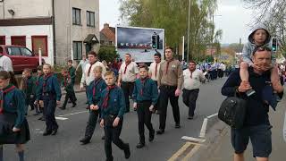 Kidderminster St Georges day parade April 2018 [upl. by Ricarda38]