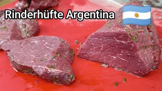 Rinderhüfte Argentina 🇦🇷 frisch zubereitet [upl. by Oicneconi]