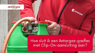 Hoe sluit ik een Antargazgasfles met ClipOnaansluiting aan [upl. by Trillby]