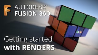 How to create stunning renders  Fusion 360 Tutorial  Rendering Basics [upl. by Giuditta972]