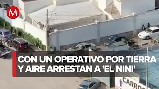 Captan en video la detención de El Nini jefe de escoltas de los chapitos [upl. by Oz393]