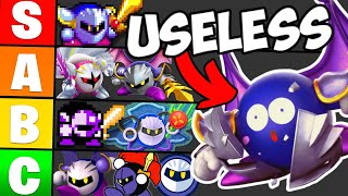 Ranking How USELESS Meta Knight is in Every Kirby Game [upl. by Shiri154]