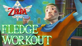 Zelda Skyward Sword HD  Fledge Workout Sidequest [upl. by Lasala]