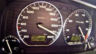 VW Golf MK 2 VR6 Turbo 900 HP Brutal Acceleration 0250 [upl. by Ataner]