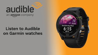 How To Listen To Audible Audiobooks On Your Garmin Watch  Easy Guide [upl. by Aserahs819]