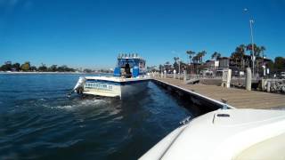 Sea Ray 210 Boat Ride  Davies Harbor In Alamitos Bay To Rainbow Harbor Long Beach CA [upl. by Eetse424]