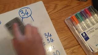 Year 2 Maths Partitioning 2digit numbers [upl. by Janenna]