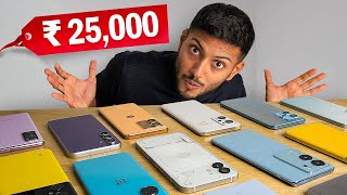 5 Best Smartphones Under ₹25000 [upl. by Ysnil]