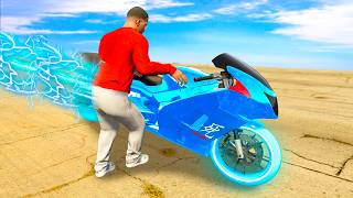 La MOTO más RÁPIDA del MUNDO en GTA 5 [upl. by Ahsinom776]