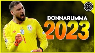 Gianluigi Donnarumma 202223 ● PSG TOWER ● Crazy Saves amp Passes Show  FHD [upl. by Ryann672]