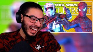 TheRussianBadger  THE EMPIRE STRIKES CRINGE  Star Wars Battlefront II  REACTION [upl. by Neiviv]