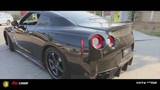 GTR R35 with Fi Exhaust 101mm ultimate amp Carbon bodyparts by JB TuningHaus [upl. by Nwahser]