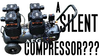 Just how silent is it AEG AC3060S Silenced Air Compressor [upl. by Daffy]