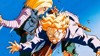 Future Trunks VS The Androids  DBZ  Dubbed [upl. by Eenahpets]