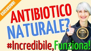 POTENTE ANTIBIOTICO NATURALE combatte TOSSE RAFFREDDORE NASO CHIUSO Incredibile [upl. by Nauqat]