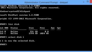 clean disk with CMD  How to Format a Drive using Command PromptDiskpart  Any Windows OSsoftware [upl. by Wilmette]