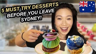 5 DESSERT RESTAURANTS YOU MUST VISIT BEFORE YOU LEAVE SYDNEY  Sydney Food Guide 2020 [upl. by Daryn478]