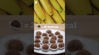 🍌​Trufas de Plátano y chocolate  deliciosa sin azúcar y saludable🍫​ [upl. by Kcirdorb956]