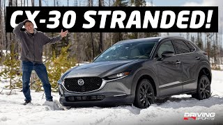 2022 Mazda CX30 AWD Turbo Snow Adventure Review [upl. by Fia]