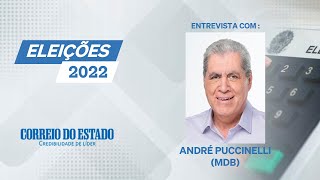 ENTREVISTA COM O CANDIDATO AO GOVERNO DO MS  ANDRÉ PUCCINELLI MDB [upl. by Devad]