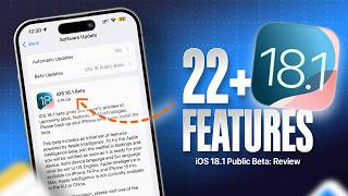 iOS 181 Public Beta Features Call Recording Apple Intelligence amp More [upl. by Driscoll204]