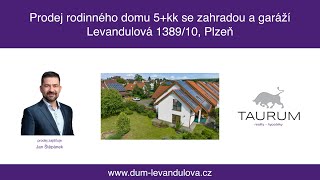 Prodej domu 5kk  Levandulová 10 Plzeň  Újezd [upl. by Yenreit349]