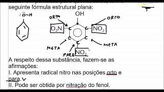 Reação de substituição em anel aromático e substituintes orto meta e para [upl. by Effy]