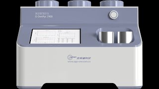 Gas Pycnometer Helium True Density Analyzer GDenPyc 2900Gold APP Instruments [upl. by Ihsorih]