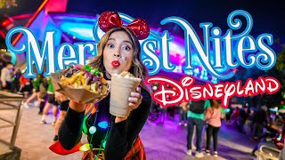 Disneylands Sold Out Event MERRIEST NITES Begins With Tasty Holiday Foods And Treats 2021 [upl. by Lourdes]