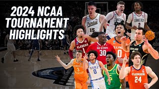 March Madness 2024 Highlights  Best Moments from EVERY Game [upl. by Ytsrik]