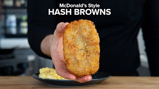 McDonalds Hash Browns made faster and better at home [upl. by Annerol513]