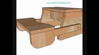 DIY Instructions for Kids Bench Step Stoolwmv [upl. by Durward25]