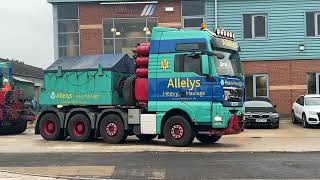 Allelys Heavy Haulage 220723 Part 1 [upl. by Nyladgam]