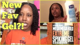 Kinky Curly Natural Hair Wash and Go Workout Routine  New Product Review [upl. by Mike236]