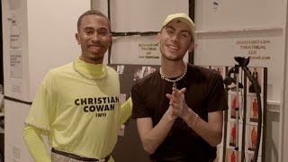 OMKalen Go Behind the Scenes in This Extended Cut of Kalen amp Christian Cowan at NYFW [upl. by Wadesworth]