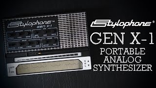 Dubreq Stylophone GEN X1 Portable Analog Synthesizer [upl. by Anders]