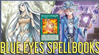 BLUEEYES SPELLBOOKS Maiden and Cosmo Brain backed by Spellbook of Fate YuGiOh Duel Links [upl. by Zetnom]