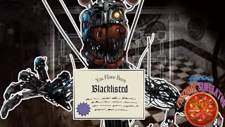 Getting The Blacklisted certificate in Fnaf  Five nights at freddys Pizzeria Simulator [upl. by Julianna]