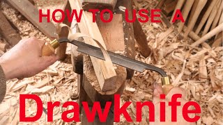 How to use a drawknife [upl. by Badr653]