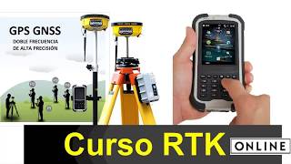 Curso GPS  GNSS RTK para Topografía Sistemas de alta precisión metodo RTK doble frecuencia [upl. by Abihsat738]