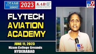 Flytech Aviation Academy At TV9 amp KAB Education Summit 2023  Nizam College Grounds  Hyderabad TV9 [upl. by Enahsed]