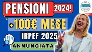 Novità Pensioni 2024 Riforma IRPEF in arrivo e Delusioni sui Cedolini  Aggiornamenti Previdenziali [upl. by Newo]