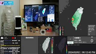 【嘉義太保】 M46 202422 台南1級 地震當下畫面 [upl. by Atiran535]