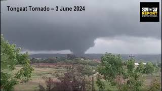 The tornado in Tongaat South Africa on 3 June 2024 [upl. by Norvun6]